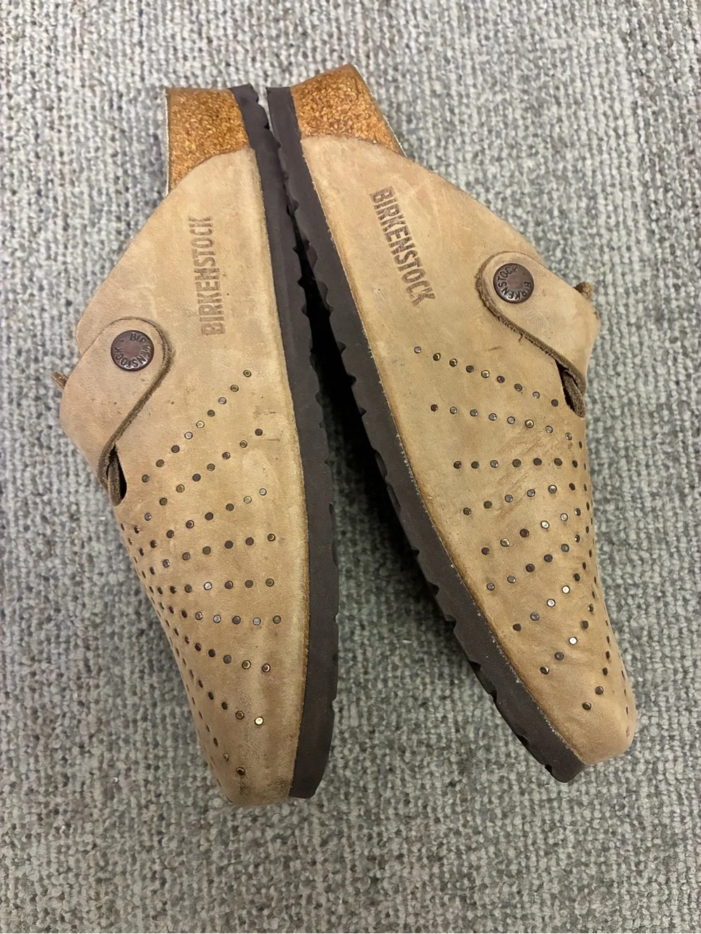 Birkenstock Boston Embossed tobacco size 38 Narrow - Picture 4 of 9